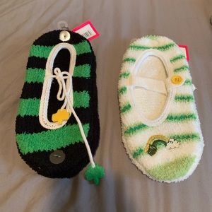 Mary Jane Cozy St Patrick’s Day Slippers 🍀🌈